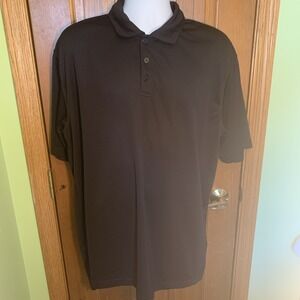 Russell Athletic Mens XL Black Dri-Power Polo Tshirt